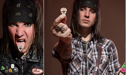 Ace Von Johnson and his Custom Guitar Picks Ace_Von_Johnson