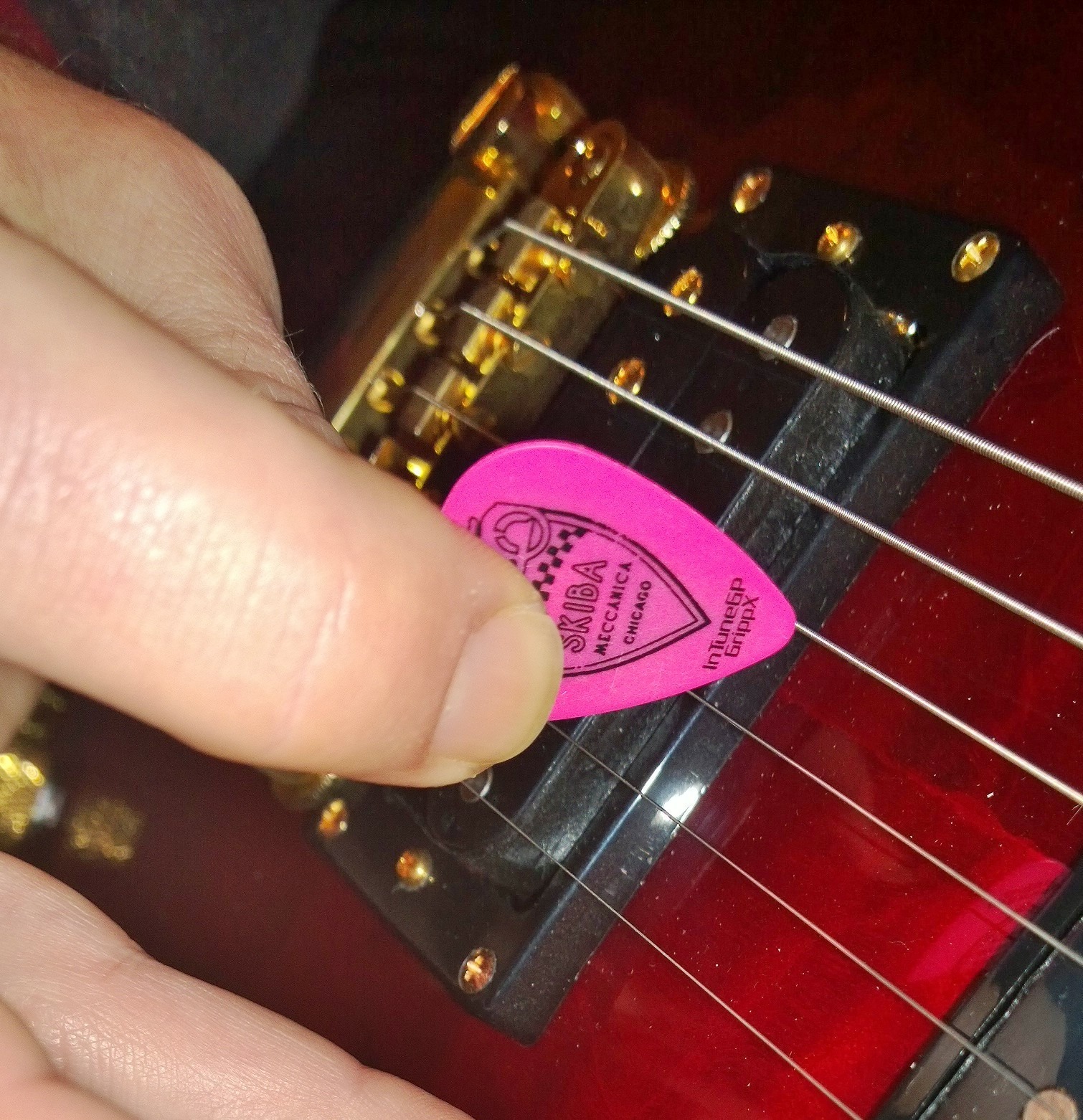 Fan photos of personalized guitar picks Fan photos of personalized guitar picks