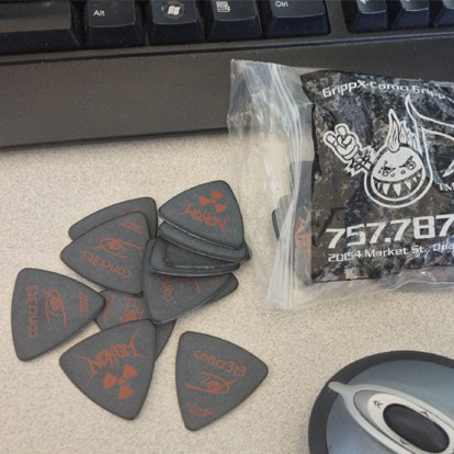 fans of personalized guitar picks fans of personalized guitar picks