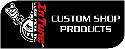 Custom Shop Personalized Guitar Picks by InTuneGP Custom Shop Personalized Guitar Picks by InTuneGP