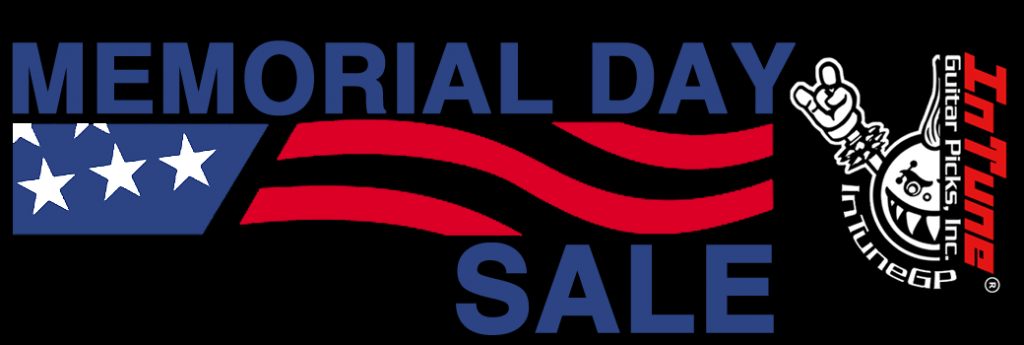 Memorial Day Sale 2020 Custom Guitar Pick Sale!
