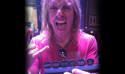 Personalized guitar picks for InTuneGP artist Tony Higbee Personalized guitar picks for InTuneGP artist Tony Higbee