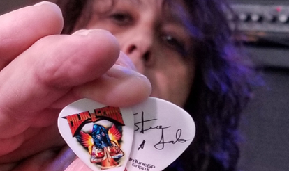 Personalized Guitar Picks Steve Favela, Color of Chaos Custom Guitar Picks Personalized Guitar Picks Steve Favela, Color of Chaos Custom Guitar Picks