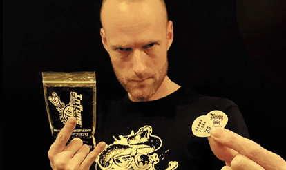 Personalized Guitar Picks Ramon Ploeg, Bleeding Gods Custom Guitar Picks Personalized Guitar Picks Ramon Ploeg, Bleeding Gods Custom Guitar Picks