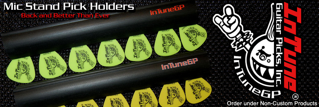 Non Custom Guitar Pick Products Mic Stand Pick Holder