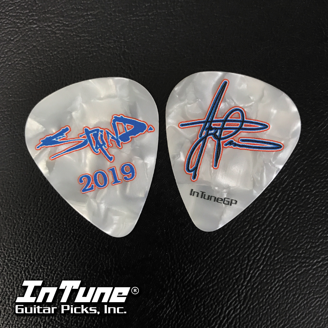 Custom Guitar Picks for Aaron Lewis