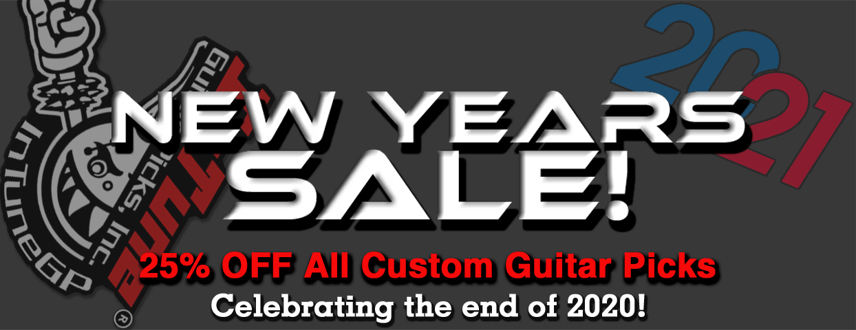 Goodbye 2020 Guitar Pick Sale