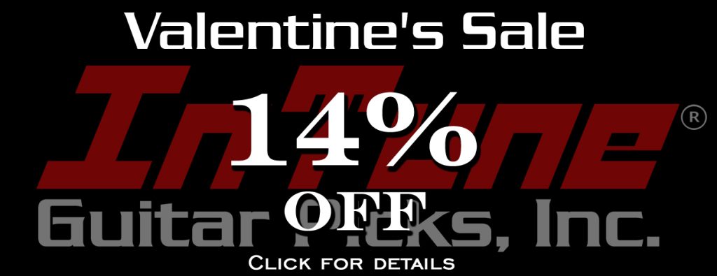 Custom Guitar Picks Valentine Sale