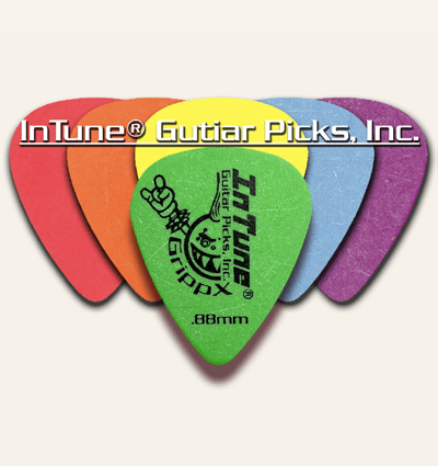 Custom Guitar Picks Group Shot