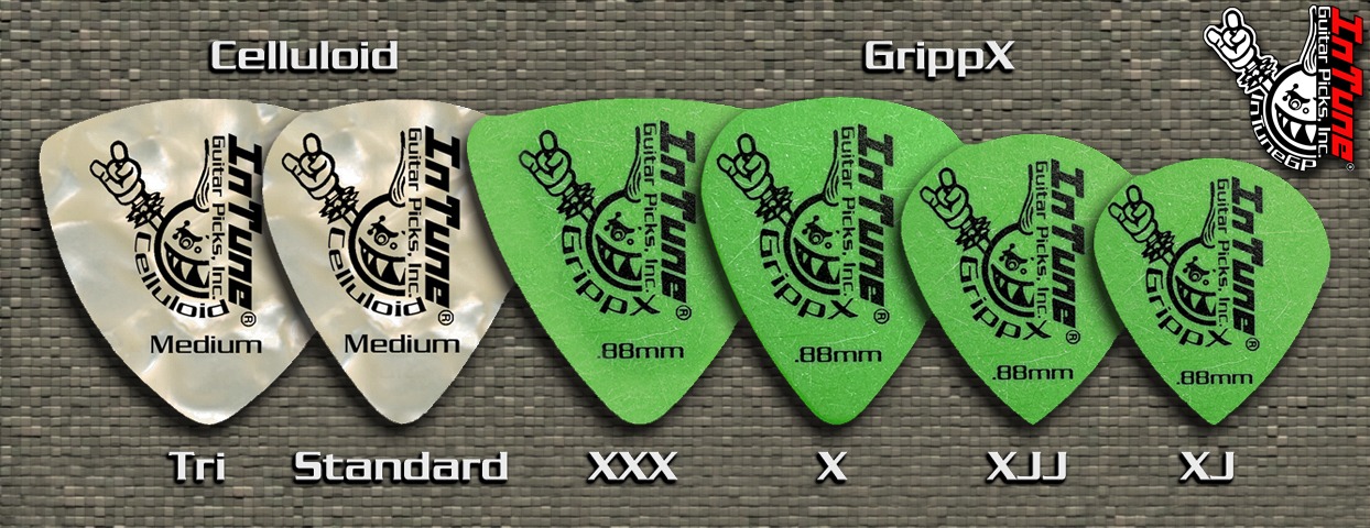 Custom Guitar Pick Shapes
