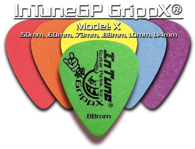 Custom Guitar Picks GrippX-X Products