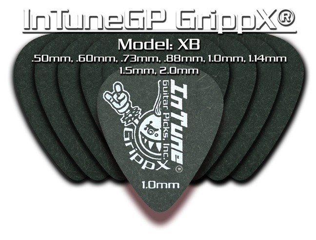 Custom Guitar Picks GrippX-XB Products